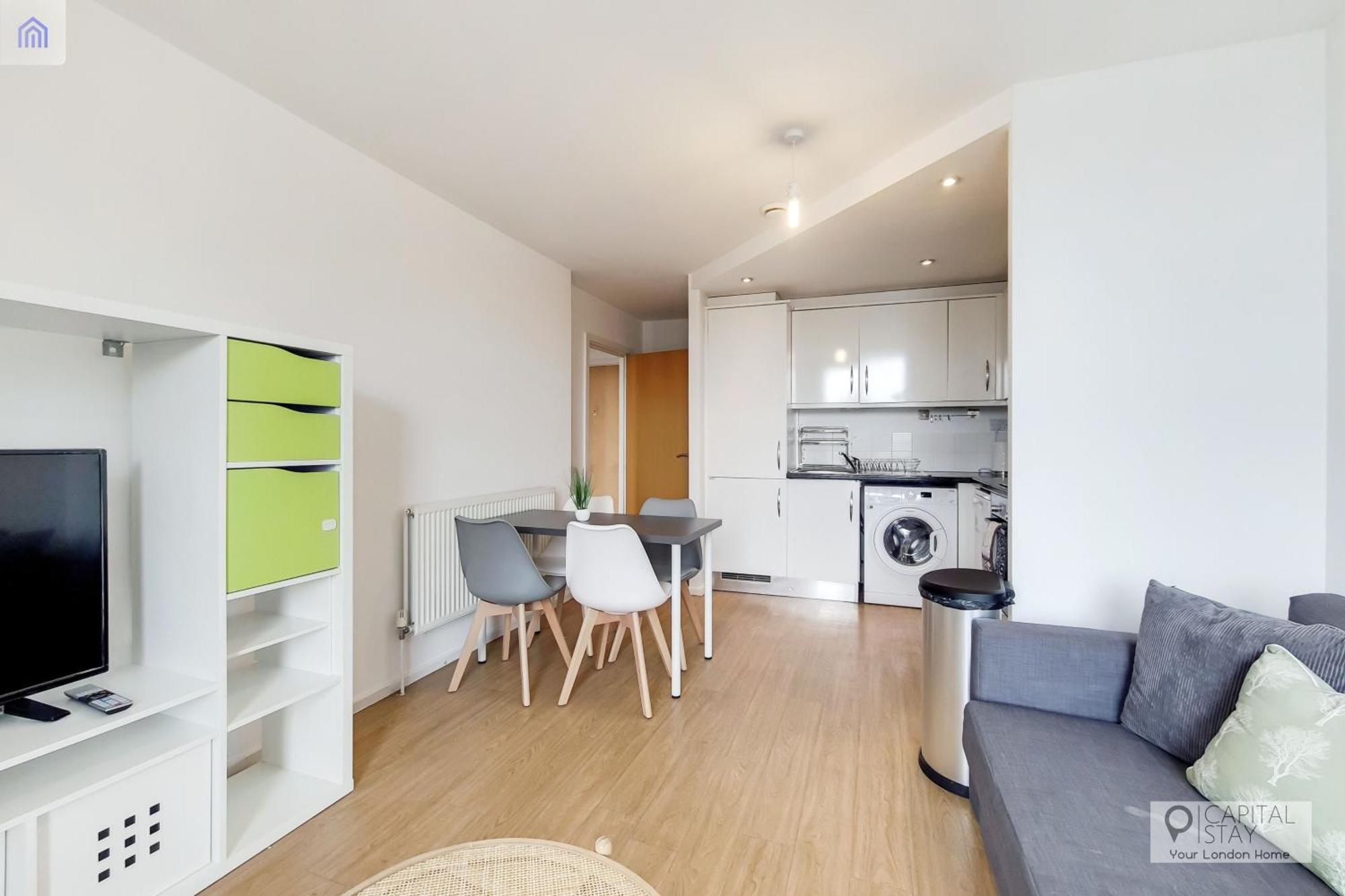 Fully Serviced Two Bed Apartment By Excel & O2 London Eksteriør bilde