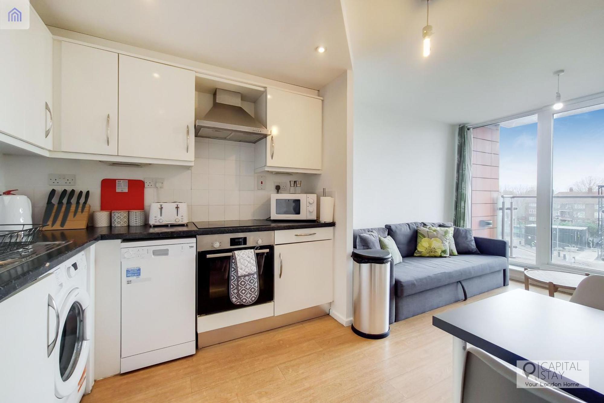 Fully Serviced Two Bed Apartment By Excel & O2 London Eksteriør bilde